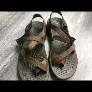 CHACO green size 12 hardly worn